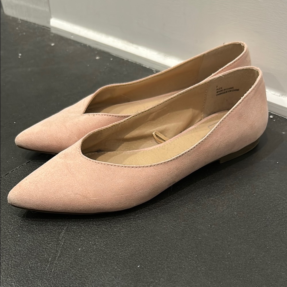 Women's Blush Pink Flats